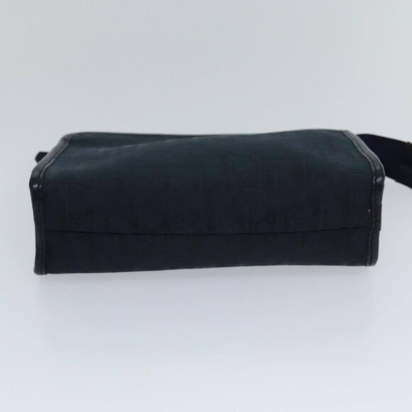 Christian Dior Trotter Canvas Clutch Bag Navy Auth - Picture 6 of 16